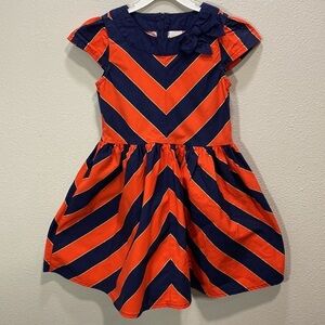 5 for $25‎ Gymboree red blue stripe dress